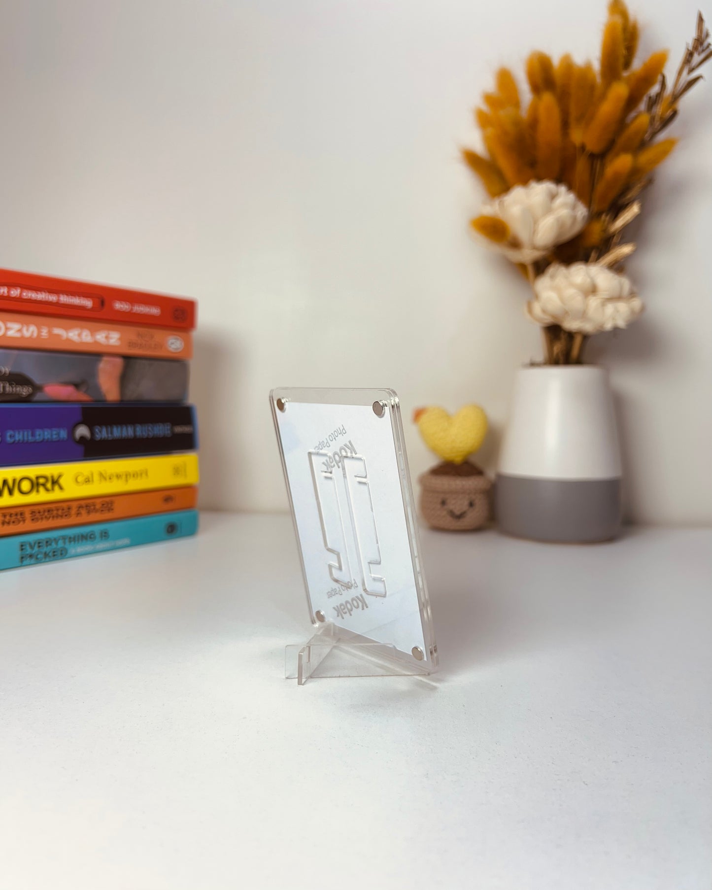 Acrylic Magnetic Frames with (8) Polaroid photos