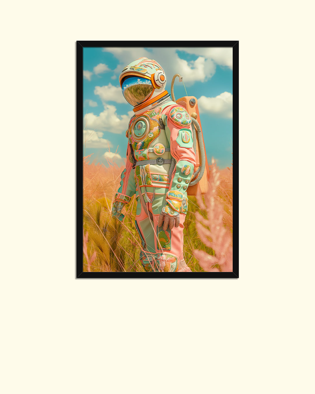 Dreamy Astronaut Photo Frame