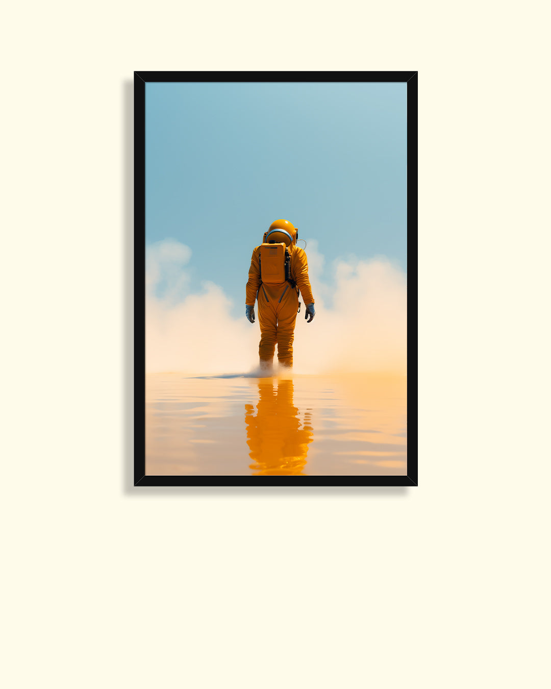 Astronaut walk Photo Frame