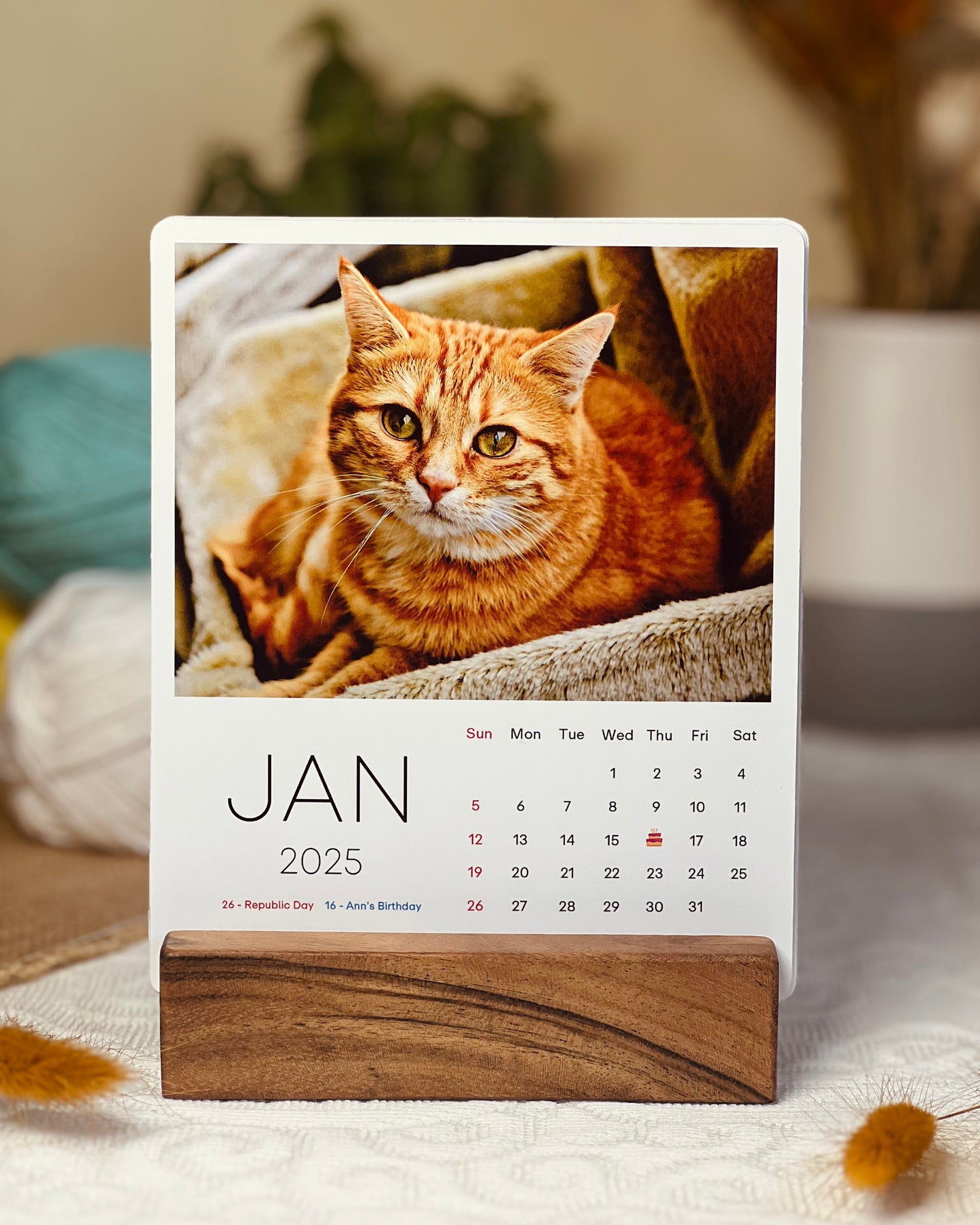 Customized Calendar 2025