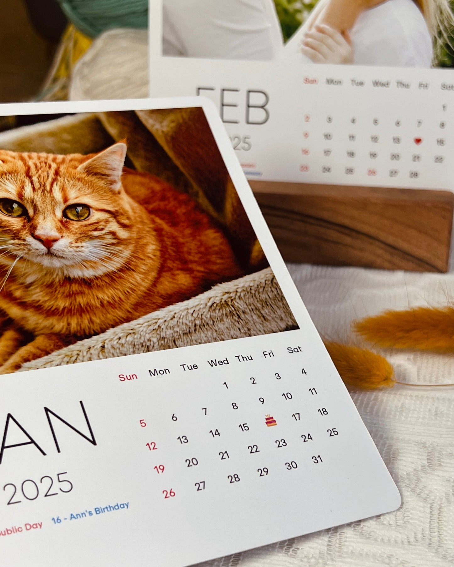 Customized Calendar 2025