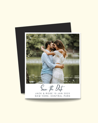 Save the Date Photo Magnets