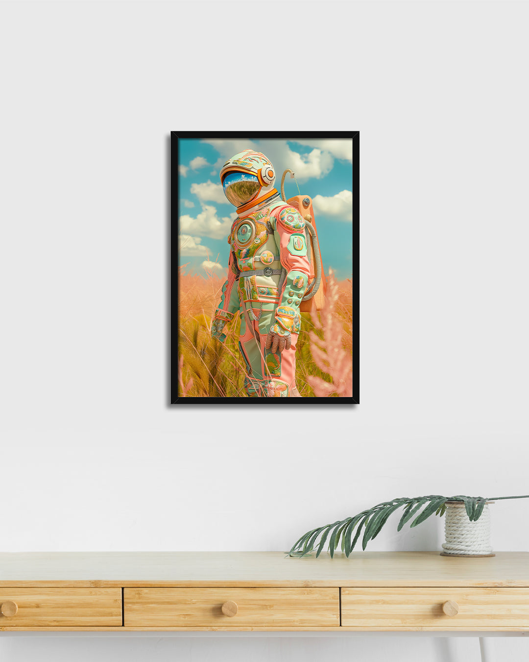 Dreamy Astronaut Photo Frame