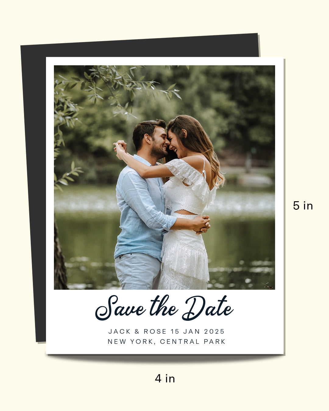 Save the Date Photo Magnets